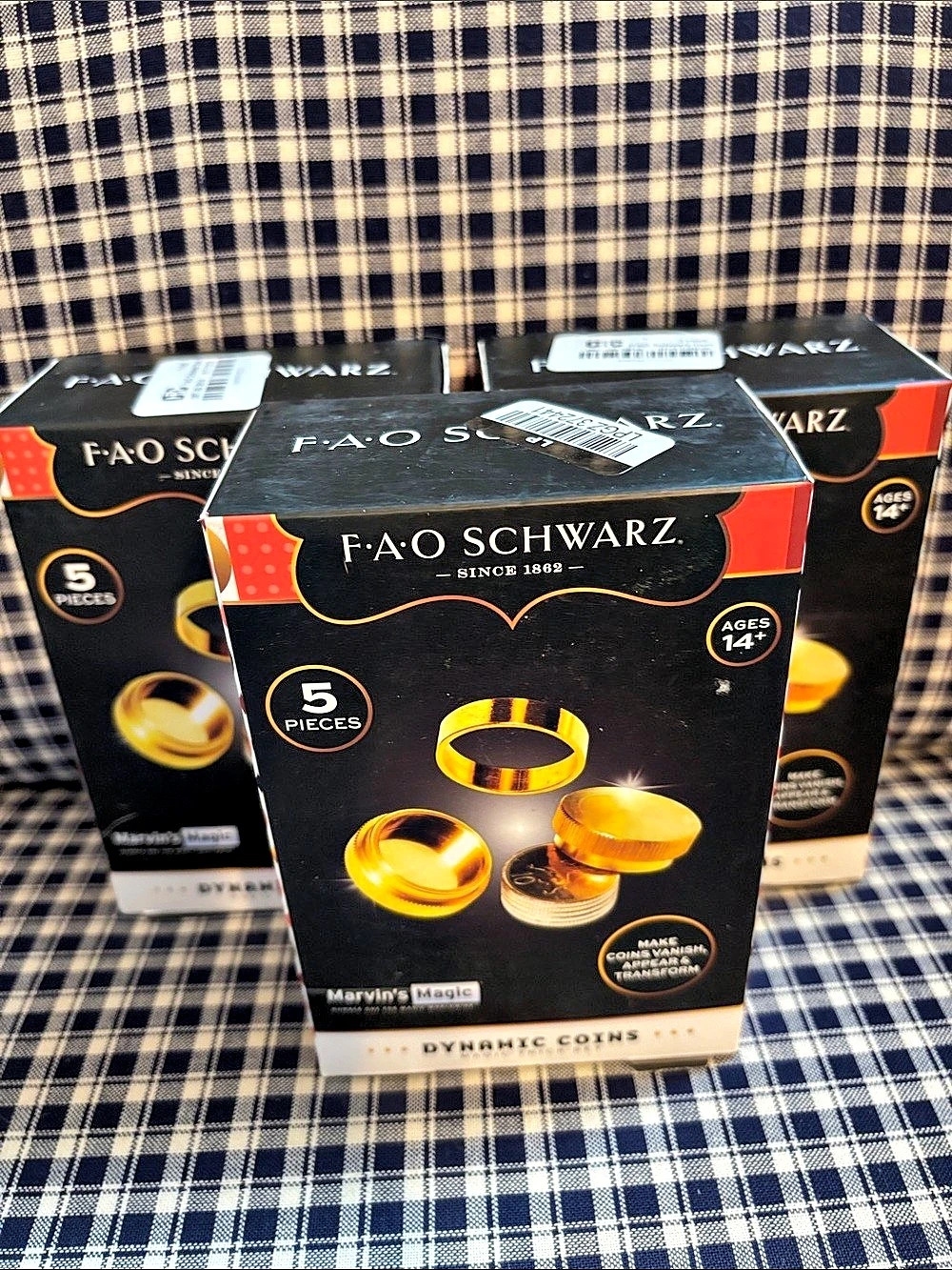 FAO Schwarz Dynamic Coins Magic Trick Set